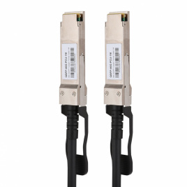Кабель стекирования QSFP-40G-PCU-1M 1м. (черный)