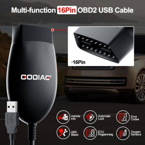 Автосканер GODIAG GD101 J2534 Passthru/ ELM327 фото 4