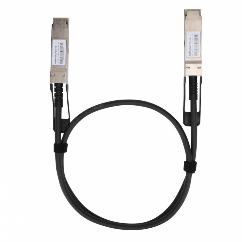 Кабель стекирования QSFP-40G-PCU-1M 1м. (черный) фото 2