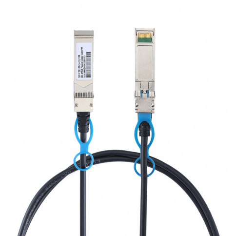 Кабель стекирования SFP28-25G-CU1M 1м. (черный) фото 1